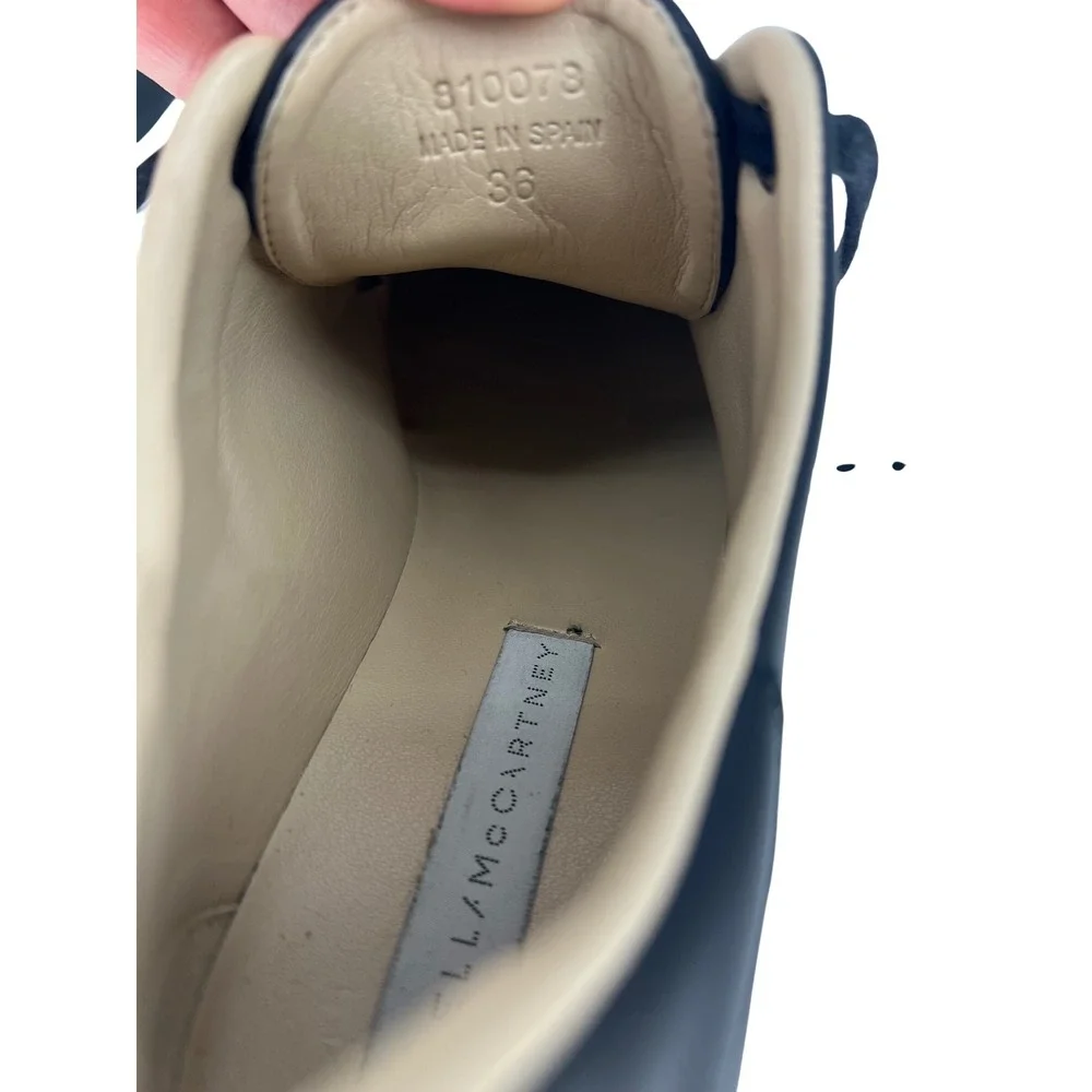 Stella McCartney Sneak-Elyse Platform Sneakers Black Size 36